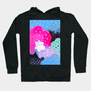 space bunny Hoodie